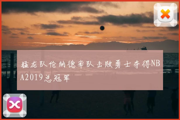 猛龙队伦纳德率队击败勇士夺得NBA2019总冠军