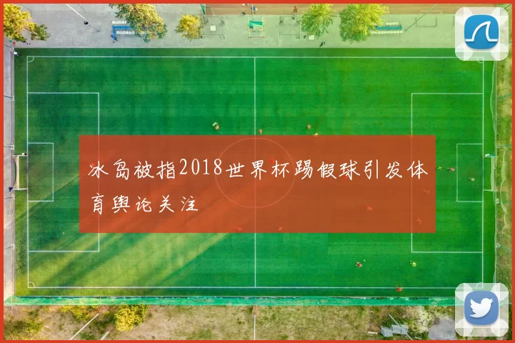 冰岛被指2018世界杯踢假球引发体育舆论关注