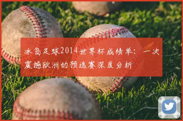 冰岛足球2014世界杯成绩单：一次震撼欧洲的预选赛深度分析